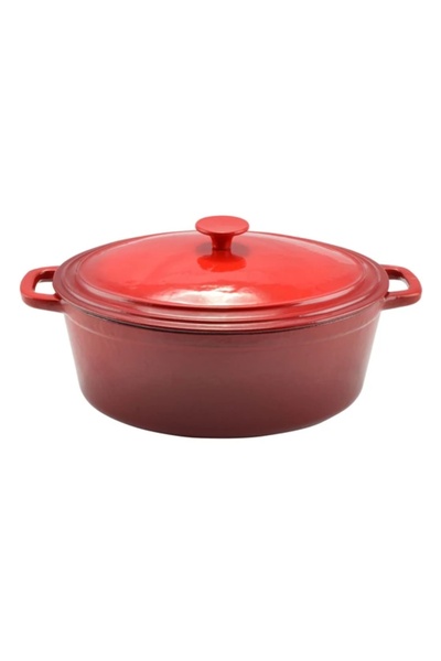 Perfect Home Oval enameled cast iron pot 6.2L, roaster Perfect Home 10568