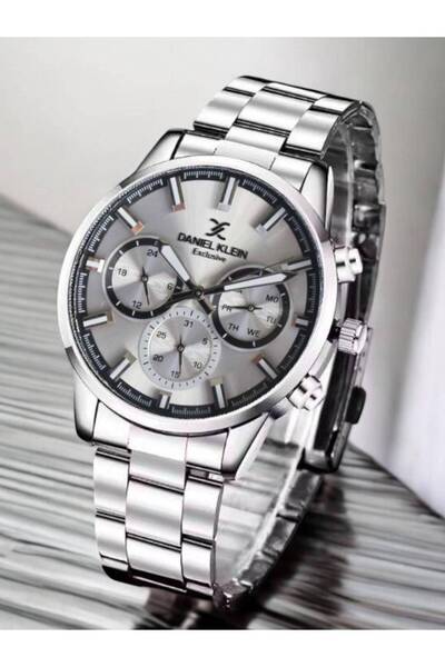 Daniel Klein Exclusive Siyah Kadranlı Erkek Kol Saati – Orijinal, Fonksiyonel...