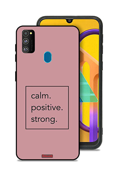 Tolwak غطاء حماية لهاتف سامسونج جالكسي M30s - هادئ، إيجابي، قوي