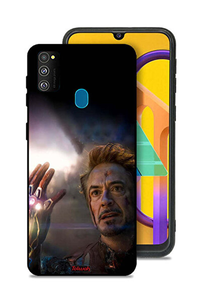 Tolwak غطاء حماية لهاتف سامسونج جالاكسي M30s - أنا الرجل الحديدي