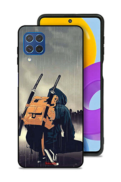 Tolwak غطاء حماية لهاتف سامسونج جالاكسي M62 بتصميم سيف ساموراي الرقمي