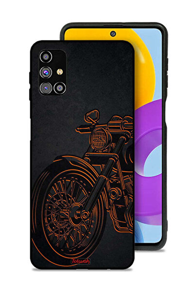 Tolwak غطاء حماية بتصميم دراجة كلاسيكية من سامسونج جالكسي M31s