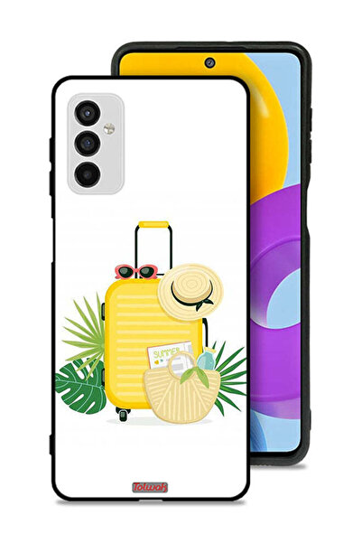 Tolwak Samsung Galaxy M52 5G Protective Case Cover Summer Digital Art
