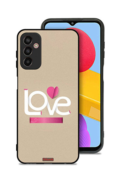 Tolwak Samsung Galaxy M13 Protective Case Cover Love Art