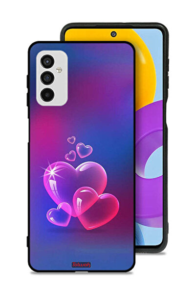 Tolwak غطاء حماية لهاتف سامسونج جالاكسي M52 5G بنقشة قلوب الماء