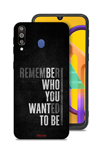 Tolwak غطاء حماية لهاتف سامسونج جالكسي M30 تذكر من أردت أن تكون