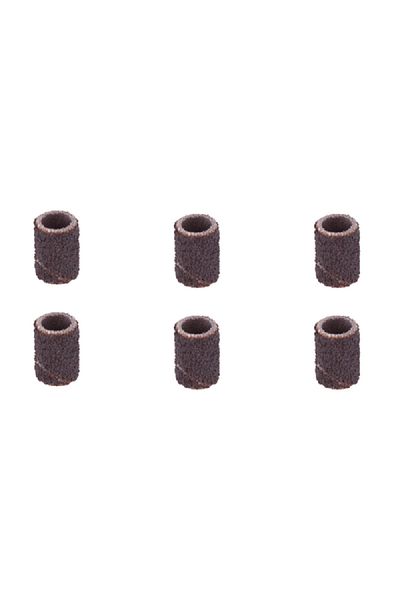 Dremel 6-Piece 60-Grit Aluminium Oxide Sanding Band Dark Brown 6.4mm