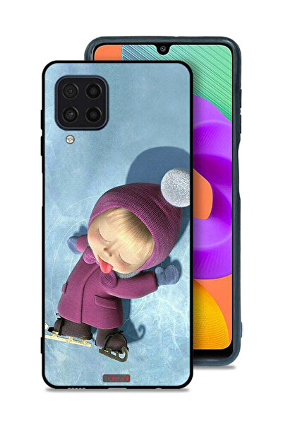 Tolwak Samsung Galaxy M22 Protective Case Cover Cute Dolly