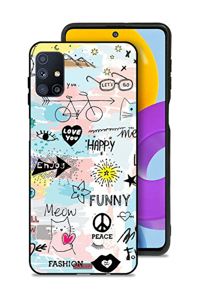 Tolwak غطاء حماية لهاتف سامسونج جالكسي M51 - أحبك - علامات