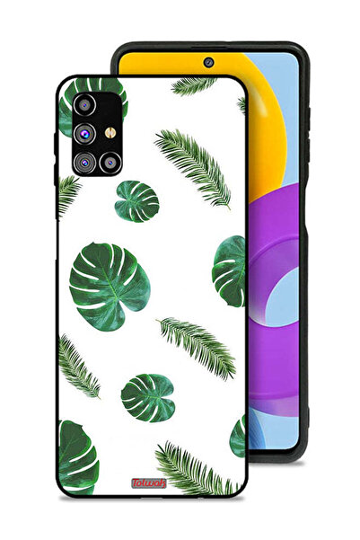 Tolwak غطاء حماية لهاتف سامسونج جالاكسي M31s بنقشة ريش فنية