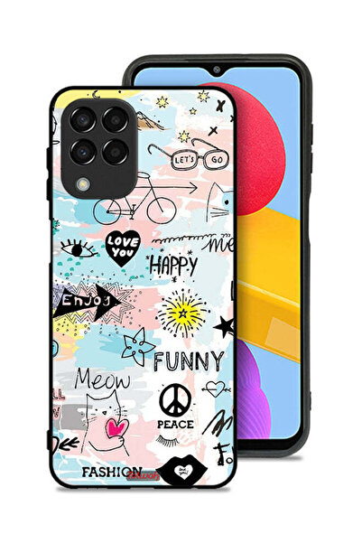 Tolwak غطاء حماية لهاتف Samsung Galaxy M33 - أحبك - علامات