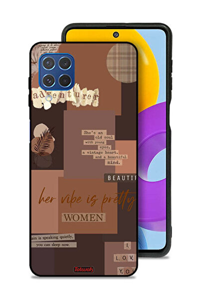 Tolwak Samsung Galaxy M62 Protective Case Cover Adventurer Women