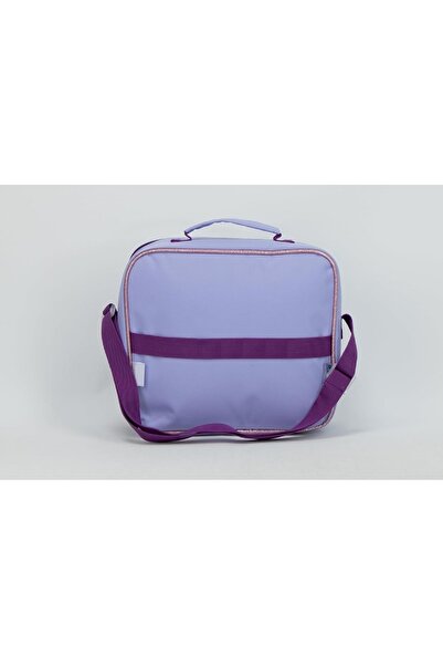 SUNCE Disney Frozen Insulated Zipper Closure Lunch Tote Purple