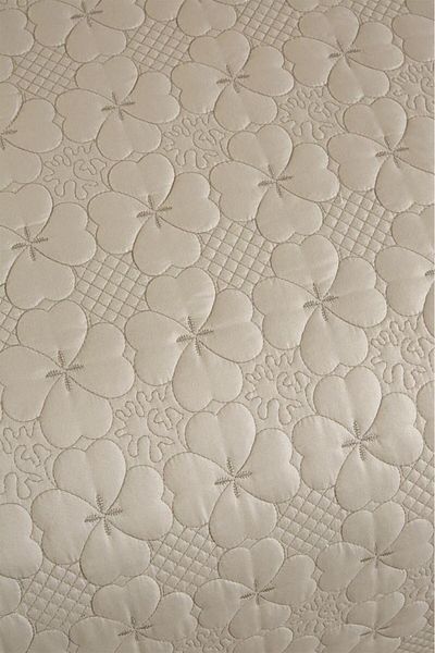 Çeyiz Diyarı Lena Quilted Double Bedspread 230X240 Beige