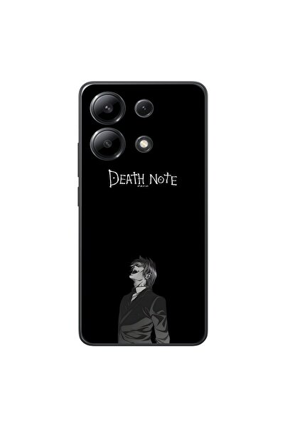 Xiaomi Redmi Note 13 Uyumlu Şeffaf Kılıf Death Note 1 Tasarımlı