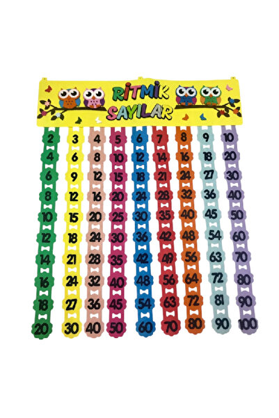 KeçeBizde KEÇE RİTMİK SAYMA SARI RENK