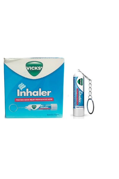 VICKS INHALER Vicks Nasal Congestion Relief Inhaler, 12 Count
