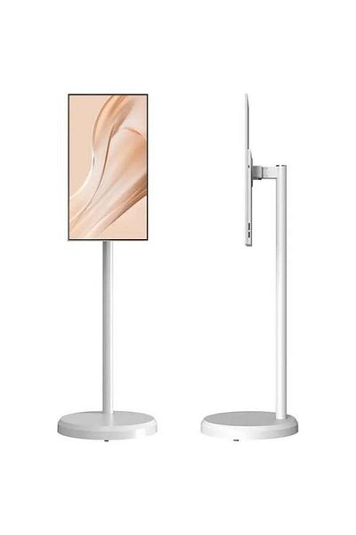 CRONY Portable 21.5-Inch UHD 4K Touch Screen Monitor with Floor Stand