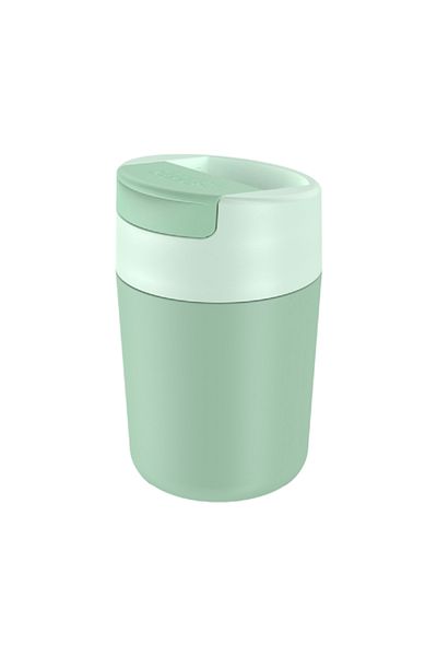 Joseph Joseph BPA-Free Leak-Proof Sipp Travel Mug with Flip Top Cap Green 340ml