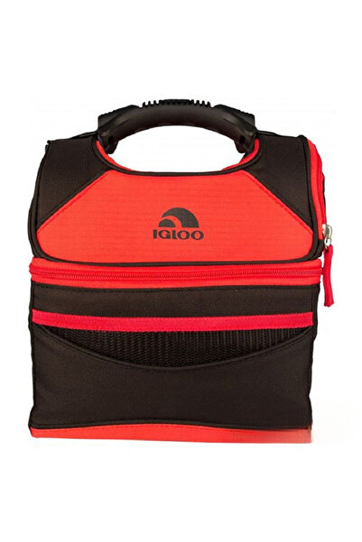 IGLOO 9-Can Zipper Closure Playmate Gripper Polyester Lunch Bag Cooler Assorted Color