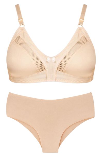 ZENCHES Set de sutien Minimizer Gatherer fără căptușeală