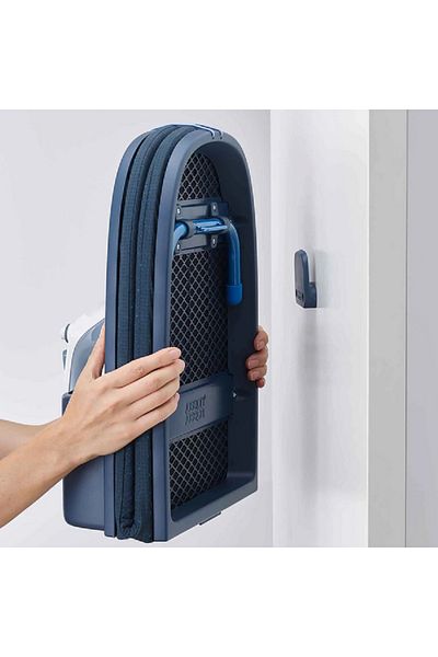 JOSEPH Foldable Tabletop Ironing Board with Advanced Cover Navy Blue
