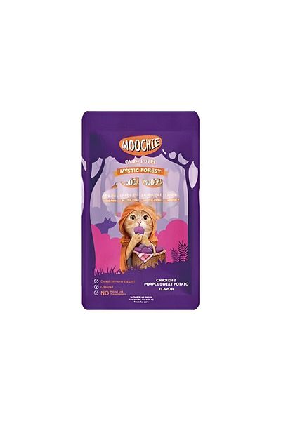 Mochi Creamy Cat Treats Chicken & Sweet Potato Flavor 5 Envelopes