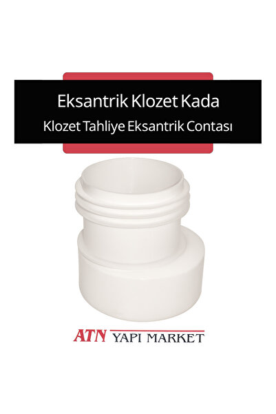 LÜXPAR Eksantrik Klozet Kada – Klozet Tahliye Eksantrik Contası – PVC Gider B...