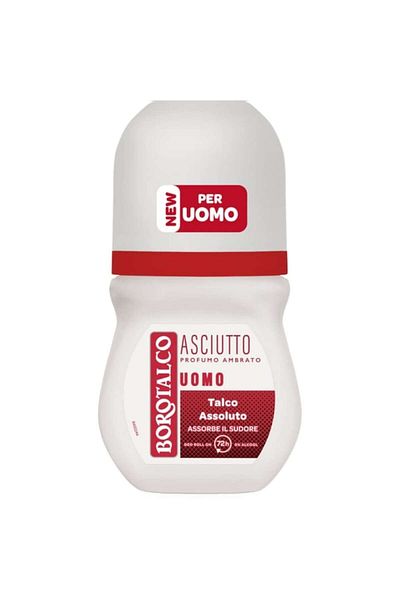 Borotalco Deodorant roll-on Borotalco Uomo Ambra 72 h 50 ml