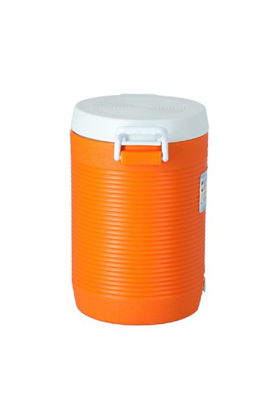 Cosmoplast حافظ على برودة الماء باللون البرتقالي سعة 26 لترًا