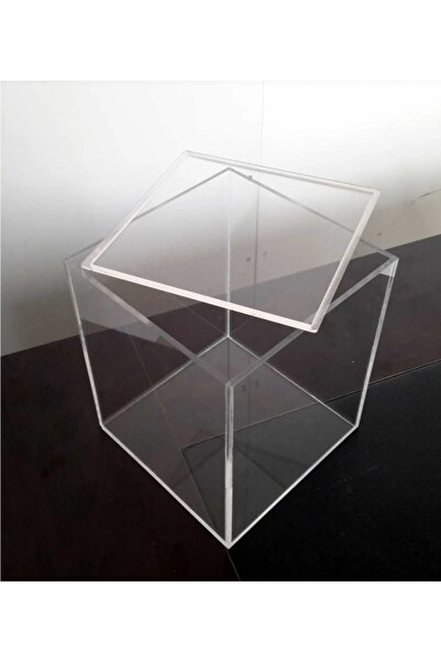 SeHa Design SeHa Pleksi Akrilik Şeffaf Hediye kutusu 10x10x10