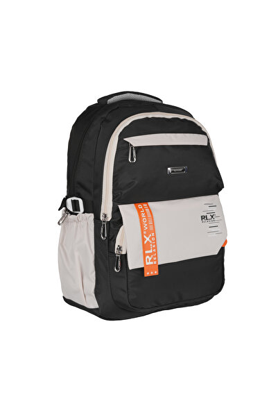 FATELLA Relaxion Waterproof New Season Black School and Daily Backpack 2059