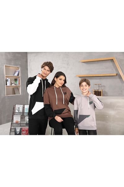 ALANAQA Unisex Oversized Hoodie Winter Pullover