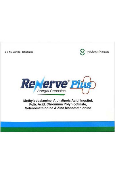 Stride Renerve Plus Soft Gelatin Capsules 30's