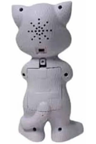 Toybox Toys-Box Smart Talking Tom Cat - White, Interactive Plush Toy