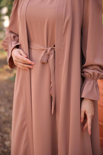 Nissra Ankanoor Double Abaya Set Anka25Zv29