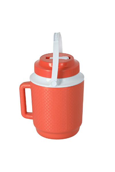 Cosmoplast Keep Cold Plastic Water Cooler - Red and White