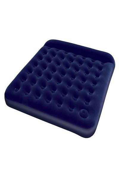 BESTWAY Inflatable Air Mattress - Double Velvet Bed, Comfortable and Ideal for Camping and Home Use