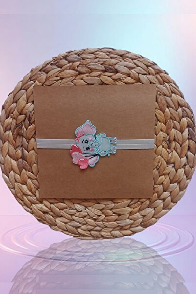 Panowill Design Baby Girl Embroidery Elephant Decorated Headband Baby Fancy H...