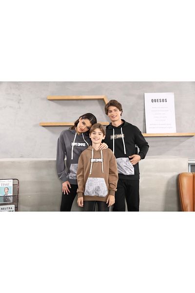ALANAQA Unisex Oversized Hoodie Winter Pullover