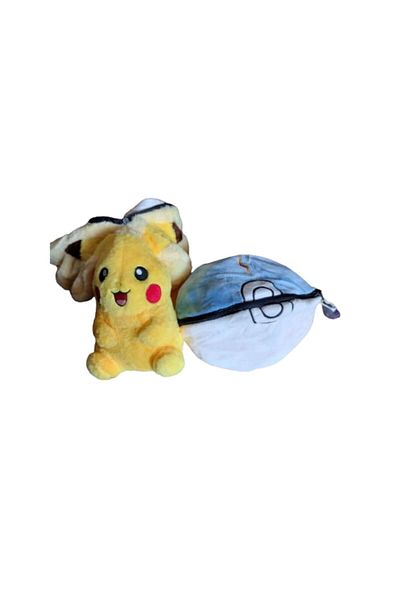 victiny Jucărie de pluș Pikachu Ball VICTINY® Soft cu 2 forme