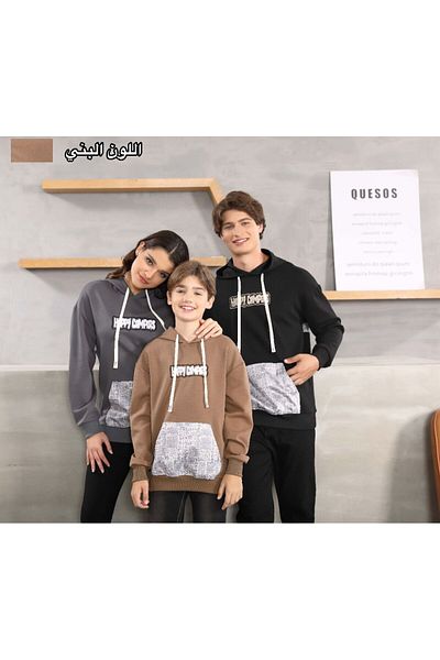 ALANAQA Unisex Oversized Hoodie Winter Pullover