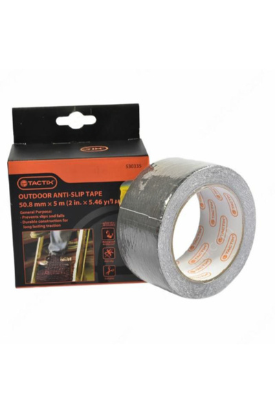 Tactix شريط مضاد للانزلاق خارجي ذو بنية متينة 5.08 سم × 5 م