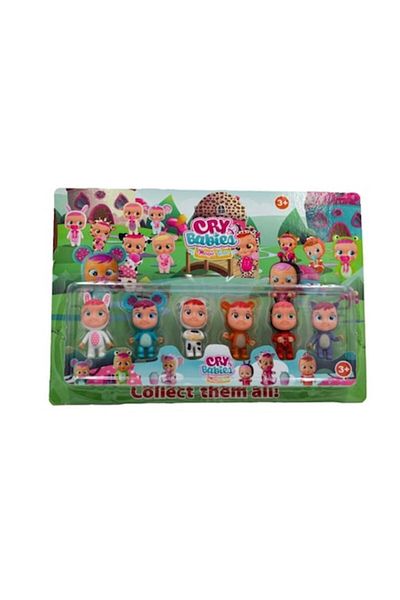 victiny Set 6 figurine VICTINY cry babies, 5 cm, 3+ ani