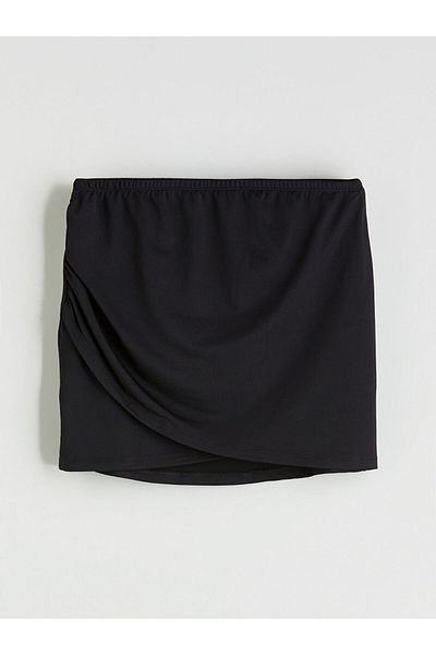 LC Waikiki New Season Women's Swimming Skirt with Elastic Waist - S5Kj47Z8