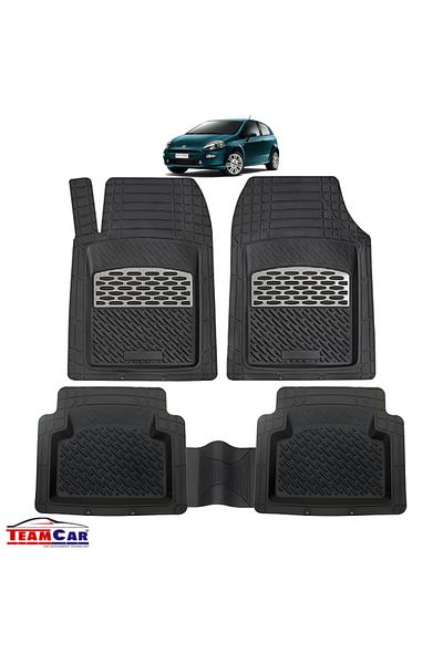 TEAMCAR Covorașe Auto Fiat Punto Iii (GRANDE PUNTO, PUNTO EVO) Silver