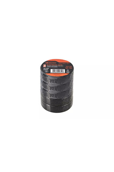 Tactix 5-Piece Flame Retardant Electrical Tape 1.9 cm x 18 m