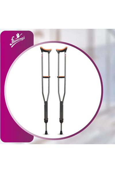 Flamingo Under Arm Crutches Medium (M)