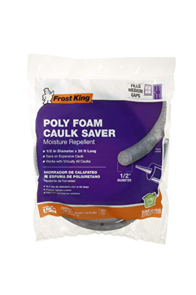 FROST KING مادة البولي فوم المقاومة للرطوبة 1/2 بوصة × 20 قدمًا