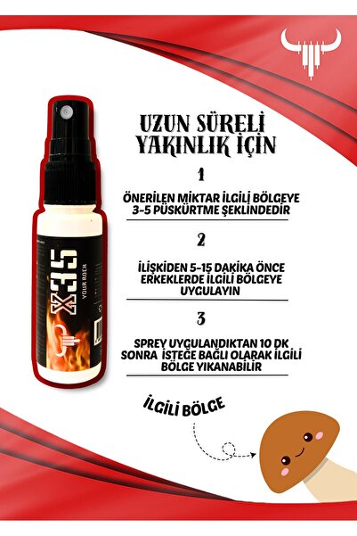 X35 YOUR ROCK Erkek Uzun Deneyim Masaj Sprey - Long Time Massage Sprey Formen 25 Ml- Bi Arkadaşa Lazım